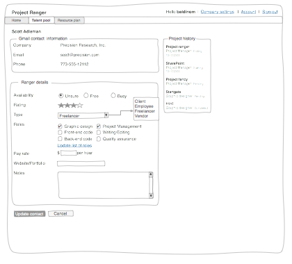 Clickable Prototype