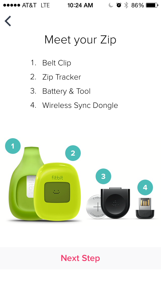 Fitbit Zip More Than Just a Pedometer Fuzzy Math
