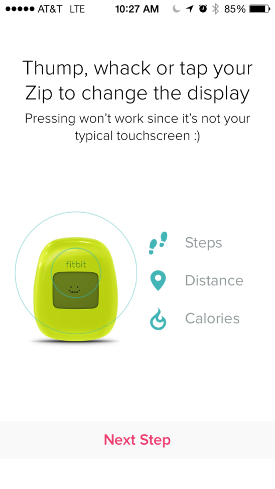 Fitbit Zip More Than Just a Pedometer Fuzzy Math