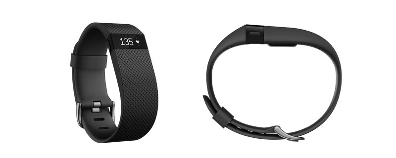 Fitbit charge hr discount black