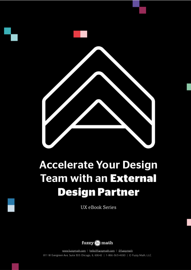 UX ebook: Accelerate Your Design Team with an External Design Partner