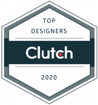 Clutch award for the top design agency worldwide in 2020