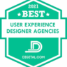 Digital.com award for the best user experience designer agencies