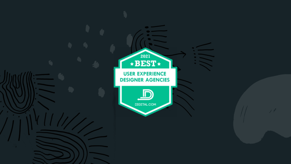 Digital.com award for the best user experience designer agencies in 2021