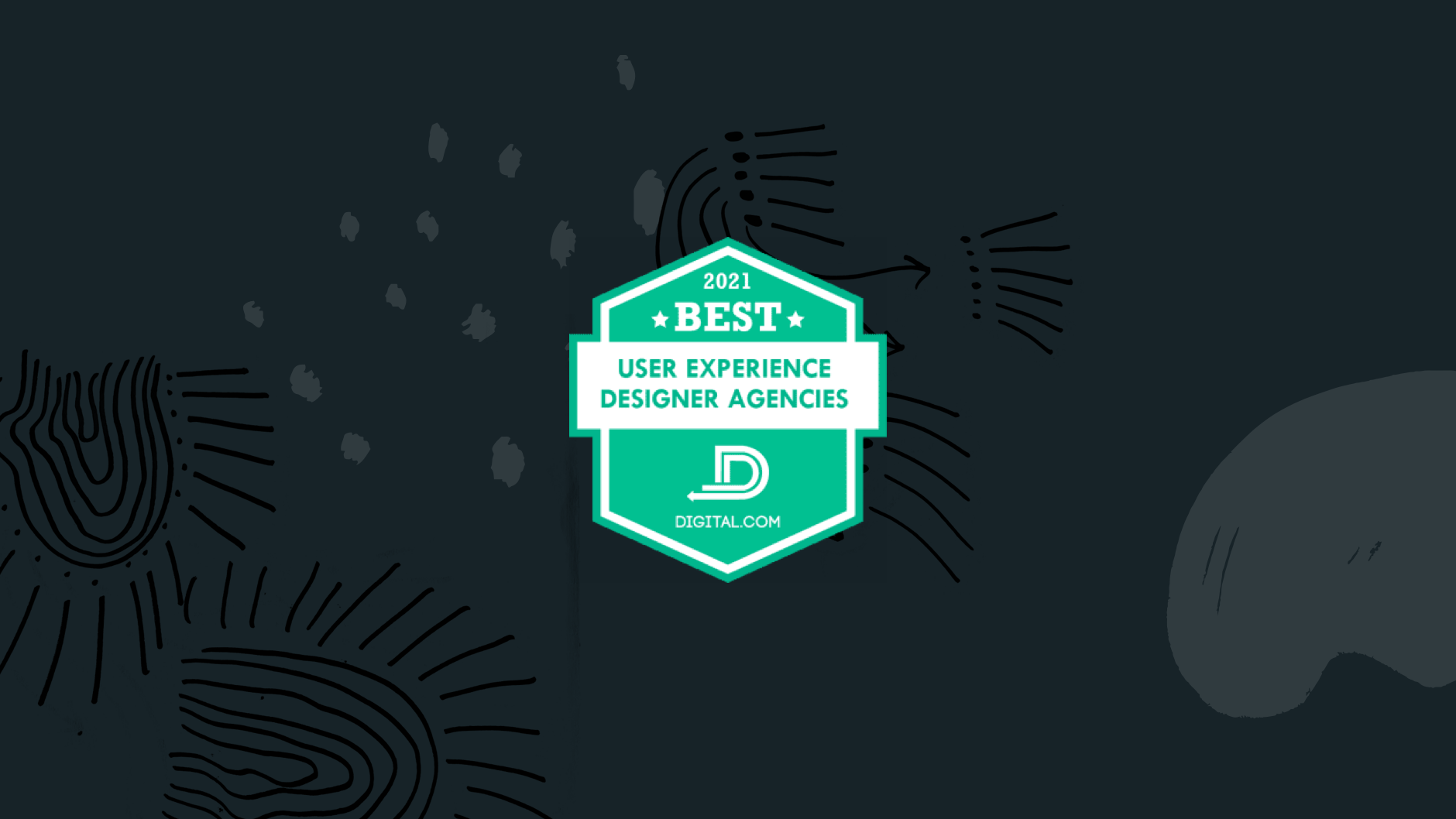 Digital.com award for the best user experience designer agencies in 2021