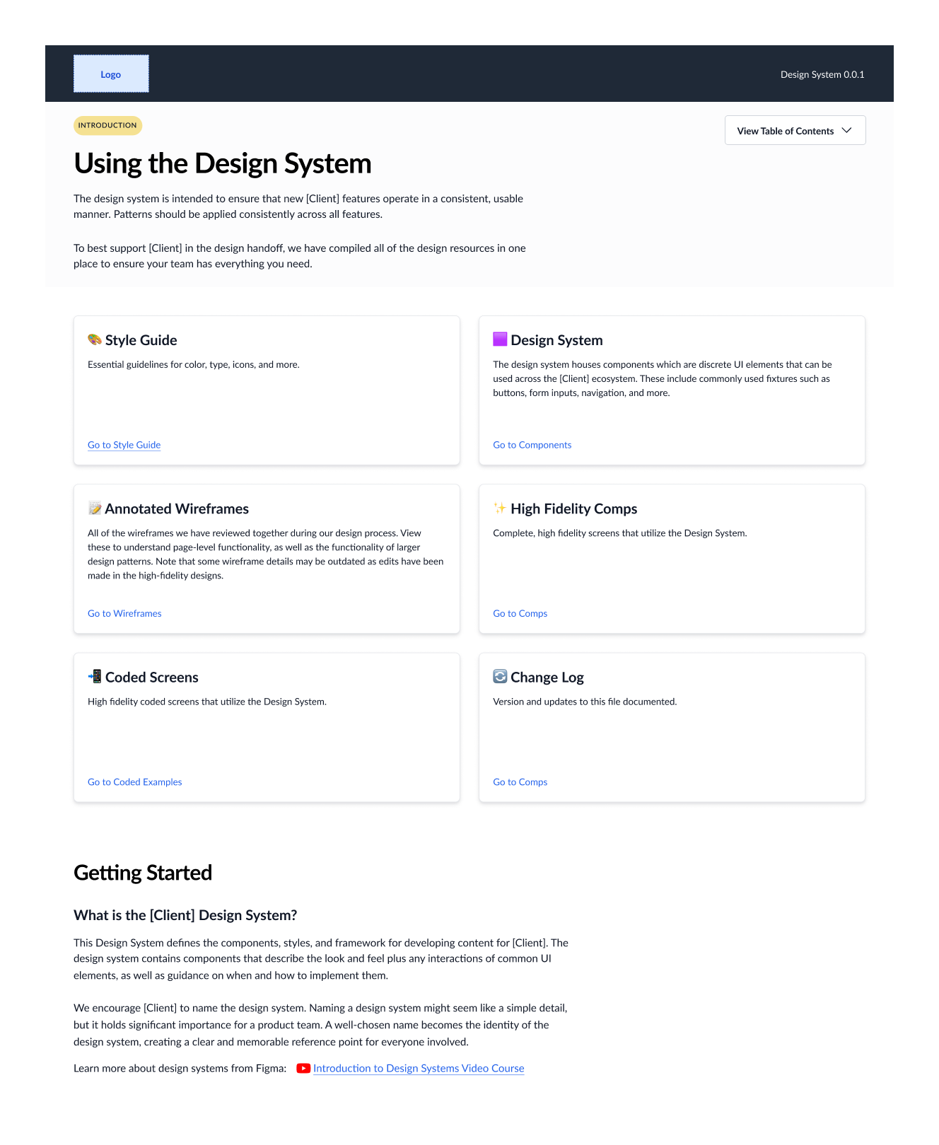 Design System Template: A New Direction in Fuzzy Math's Design Process ...